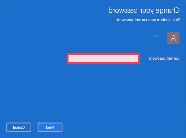 تغییر رمز ویندوز 10