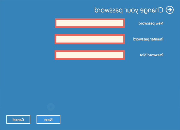 تغییر رمز ویندوز 10