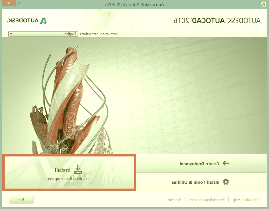 نحوه نصب اتوکد