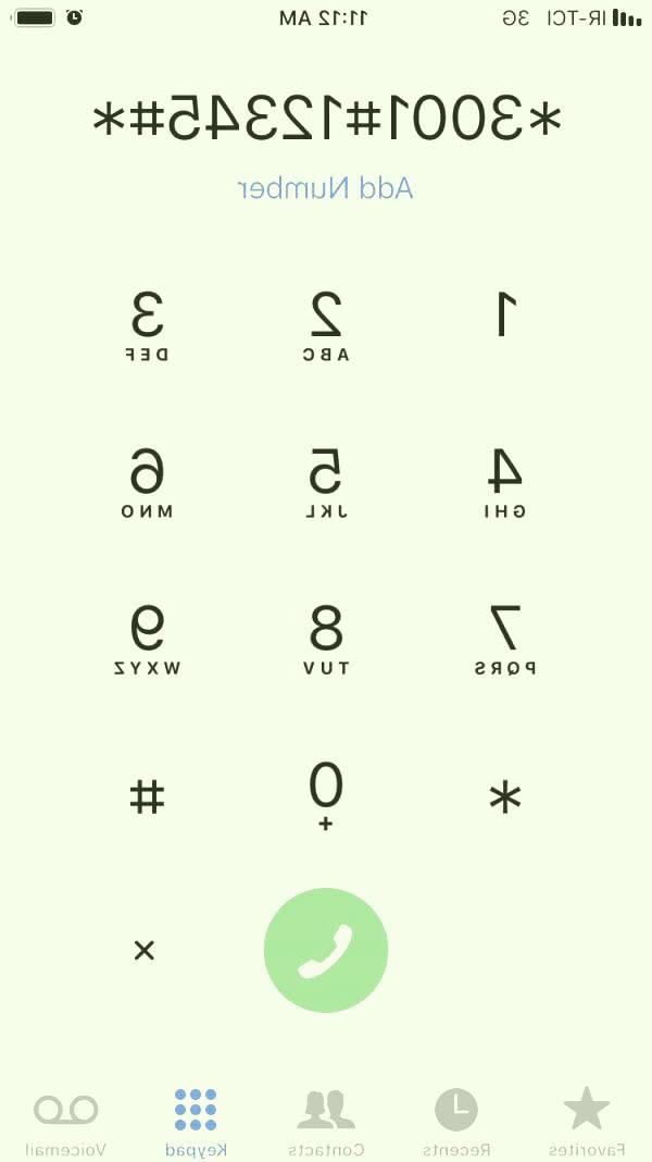 کدهای مخفی آیفون