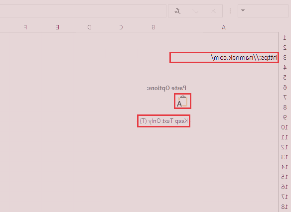 تکست در اکسل