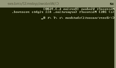 خاموش نشدن کامپیوتر