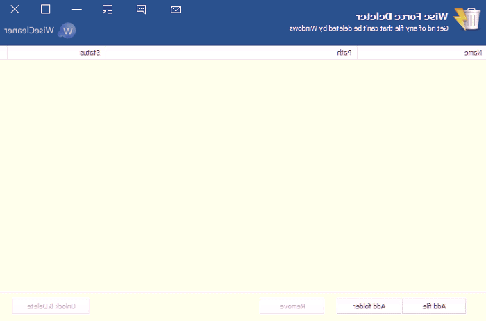 برنامه حذف فایل