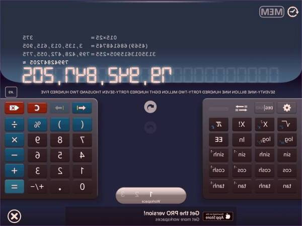 ماشین حساب آیفون