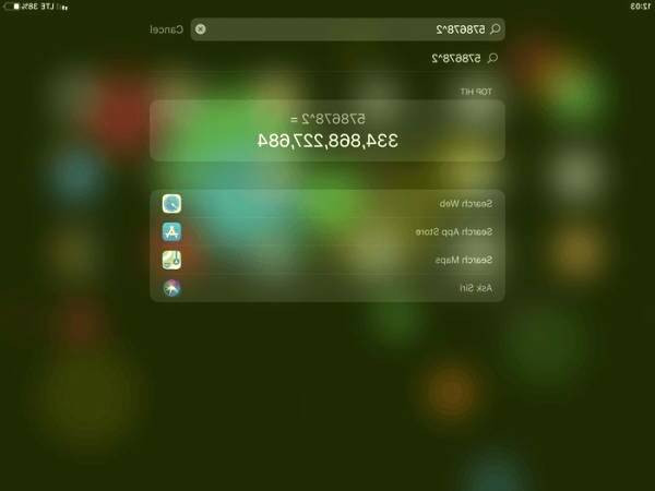 ماشین حساب آیفون