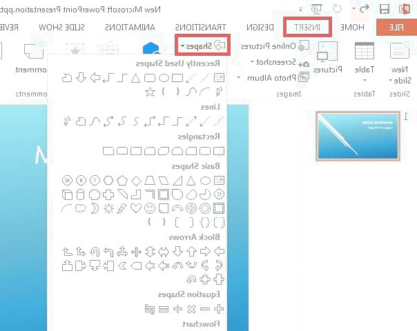 اشکال پاورپوینت