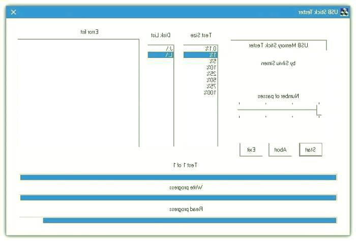 تست فلش مموری