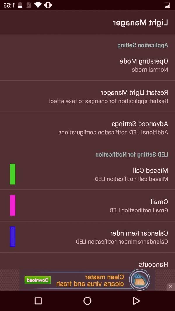 تغییر رنگ led