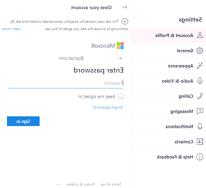 حذف حساب اسکایپ