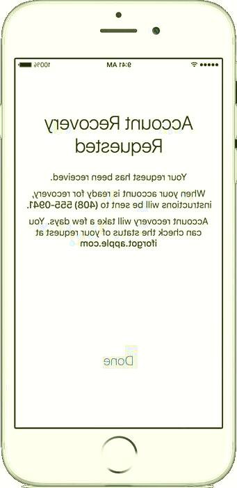 ریکاوری اکانت اپل