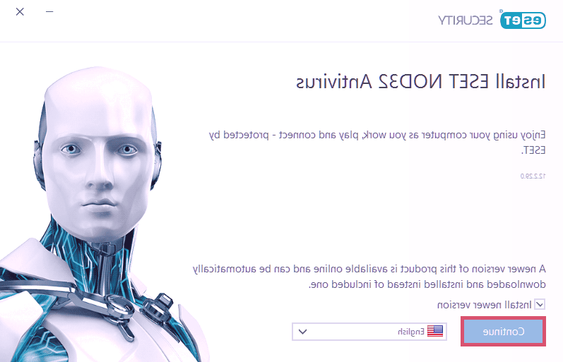 نحوه نصب آنتی ویروس نود 32