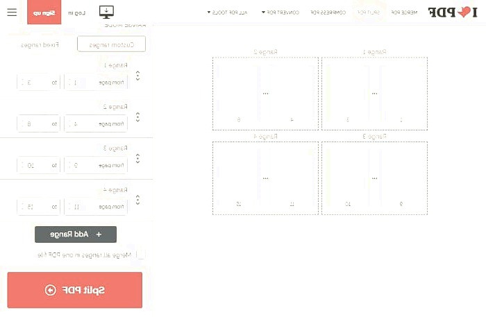 جداسازی فایل pdf