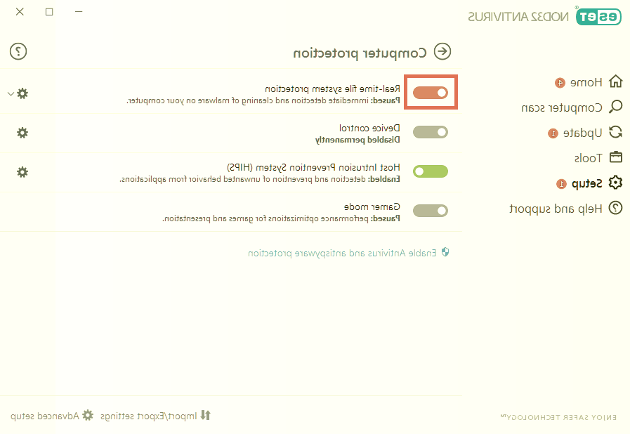 غیر فعال کردن آنتی ویروس
