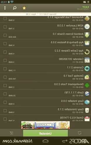 حذف برنامه های اندروید