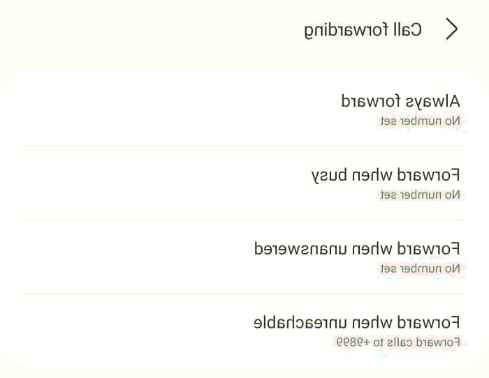 دایورت گوشی اندروید