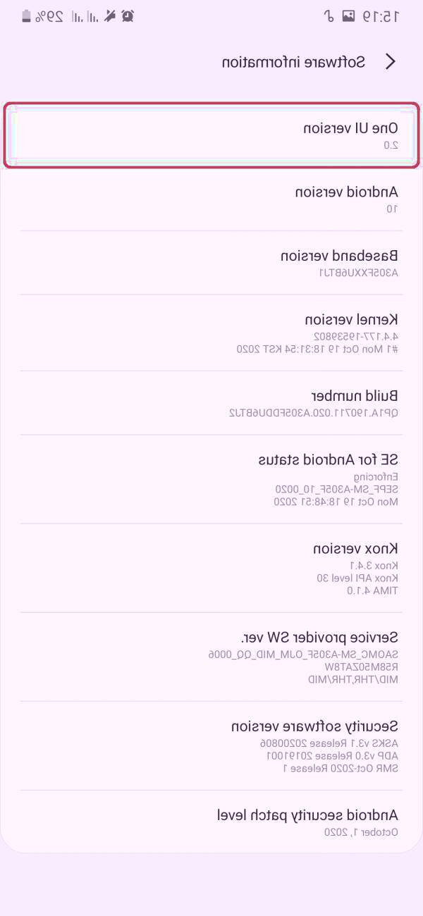 ورژن اندروید