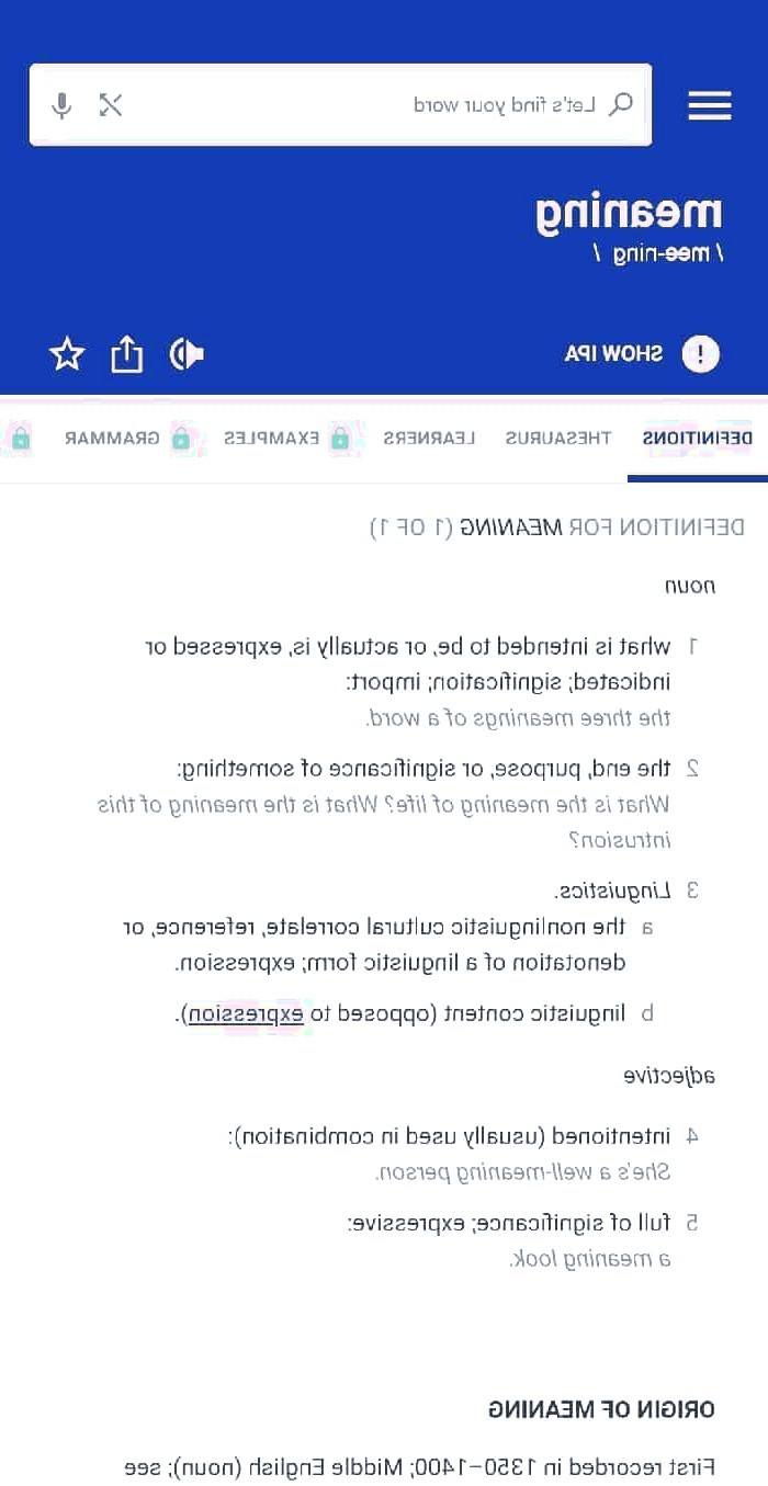 برنامه دیکشنری اندروید