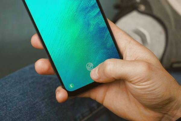 حسگر اثر انگشت زیر صفحه نمایش