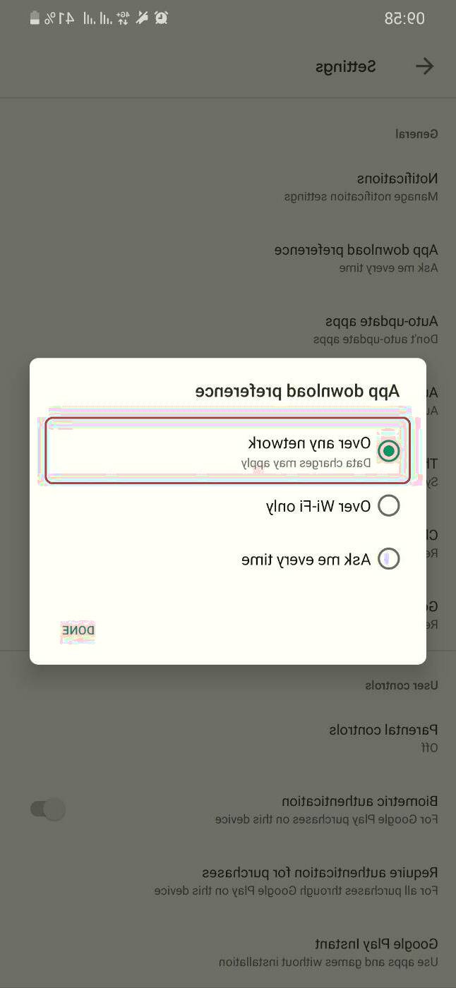 رفع میشکل دانلود از گوگل پلی