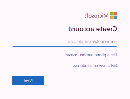 حساب مایکروسافت