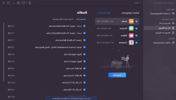 انتقال فایل به ایفون