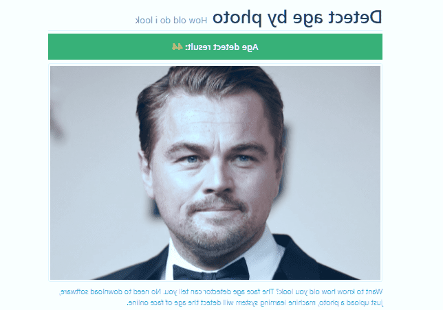 سایت تشخیص سن