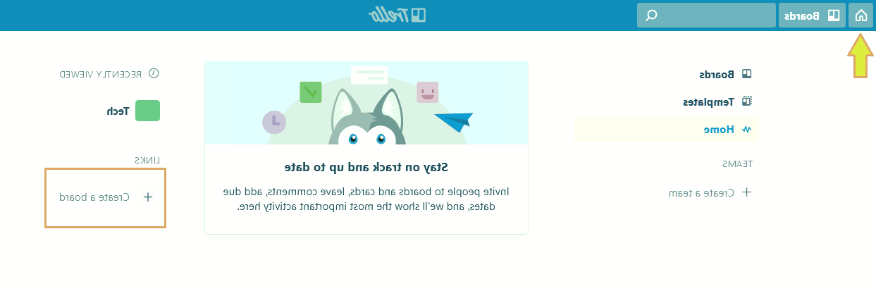 ایجاد برد جدید در ترلو