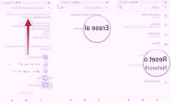 ریست کردن گوشی