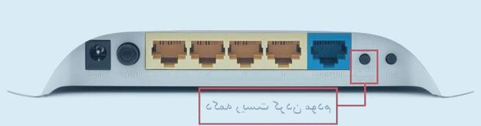 ریست کردن مودم