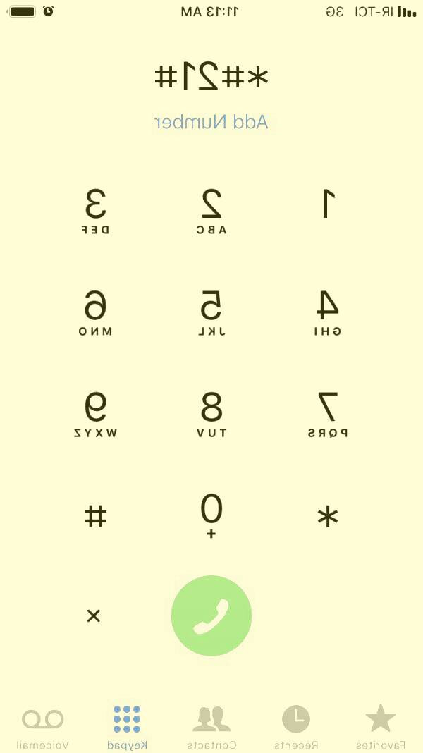 کدهای مخفی آیفون