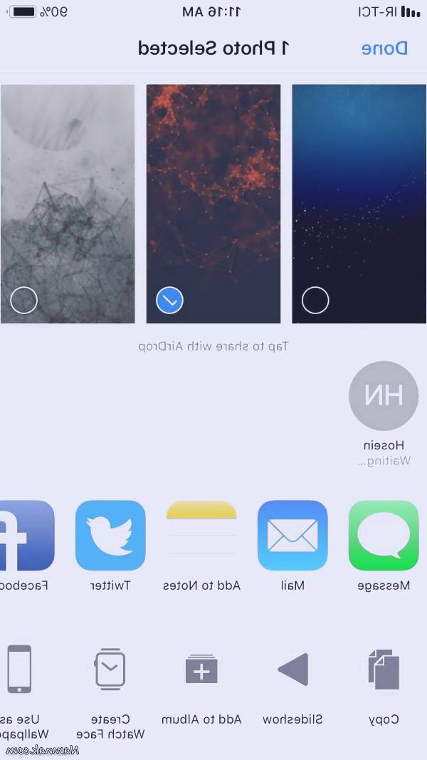 airdrop ios 11