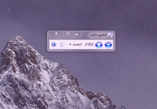 بزرگنمایی ویندوز
