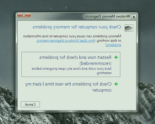 بررسی ram ویندوز