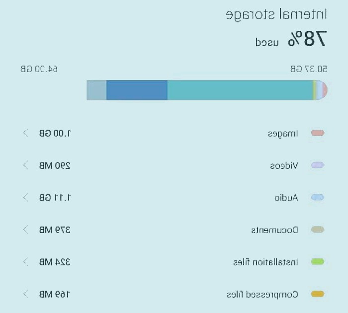 حافظه داخلی گوشی