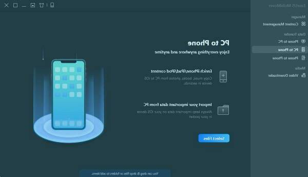 انتقال فایل به آیفون
