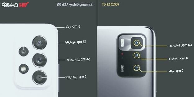 گلکسی A52S در برابر پوکو X3GT: مقایسه ای جامع