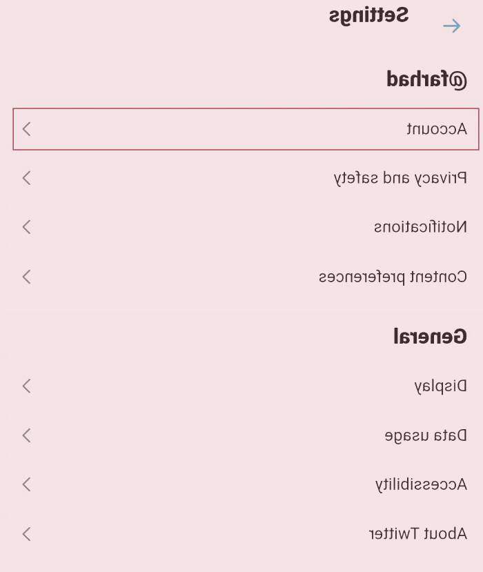 دیلیت اکانت توییتر