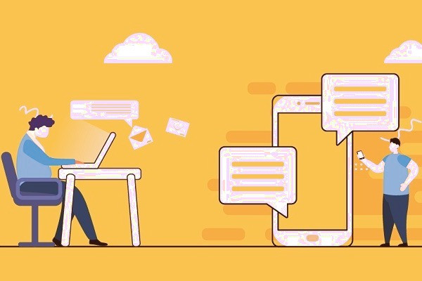 ارسال پیامک