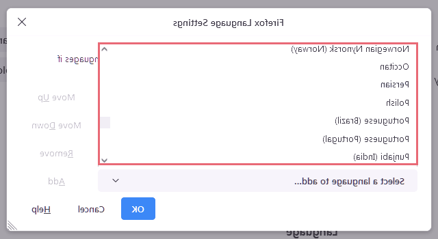 زبان جدید فایرفاکس