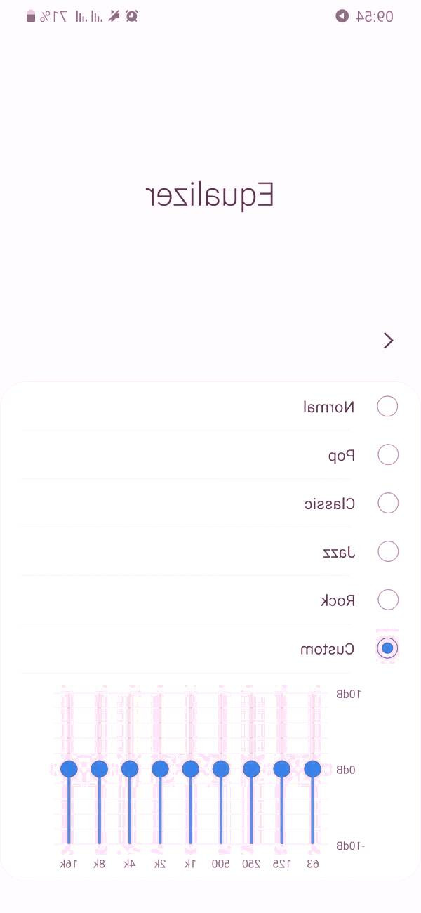 تنظیمات صدای گوشی