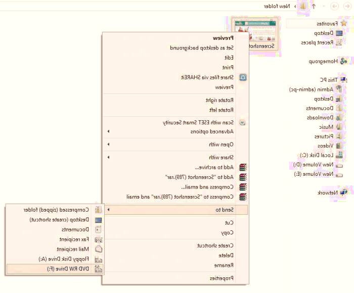 رایت cd در ویندوز