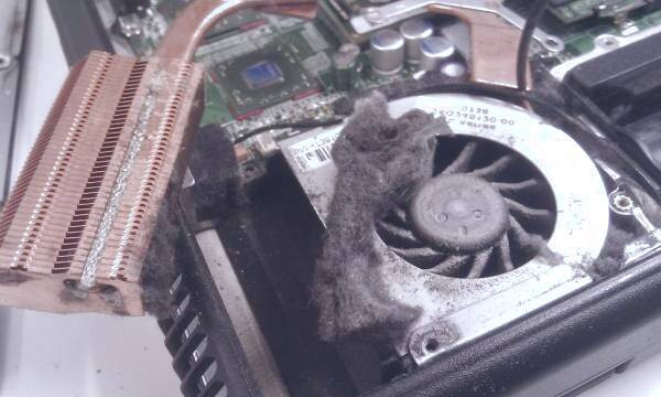 دمای لپ تاپ