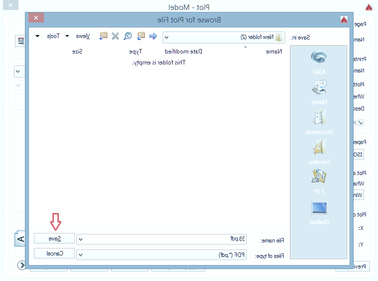 pdf کردن فایل اتوکد