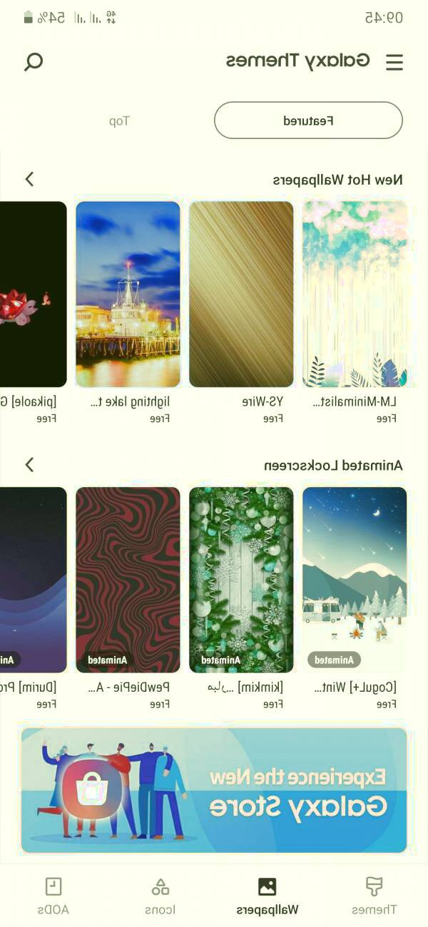 دانلود galaxy themes