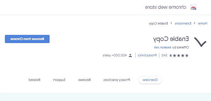 اکستنشن کروم