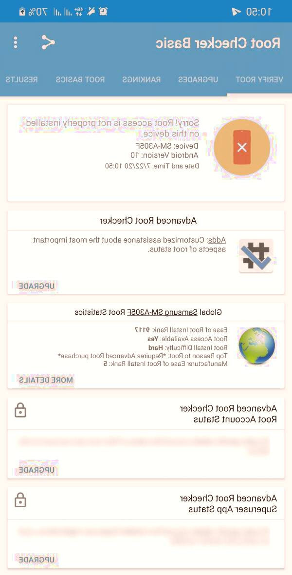 برنامه تست روت شدن گوشی روت نشدن گوشی