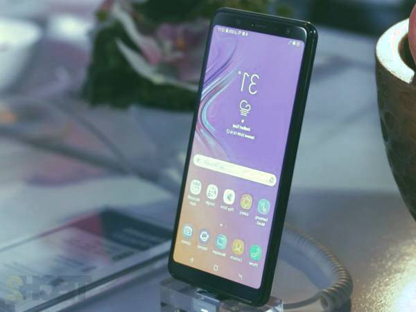 قیمت گوشی گلکسی a7 2018 نرم افزار گلکسی a7 2018