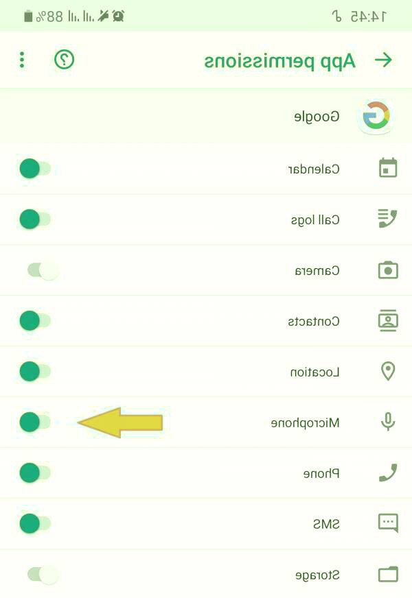 قطع کردن دسترسی میکروفون از گوگل شنود صدا