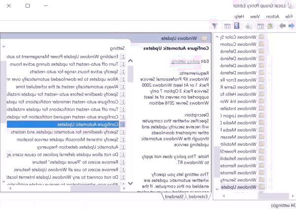 گزینه Configure Automatic Updates را انتخاب کنید بستن آپدیت ویندوز 10