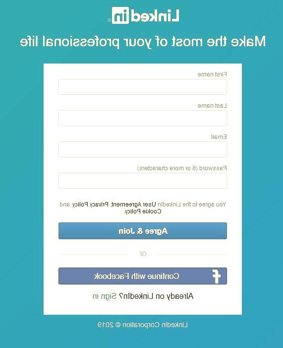 آموزش ساخت اکانت لینکدین لینکدین